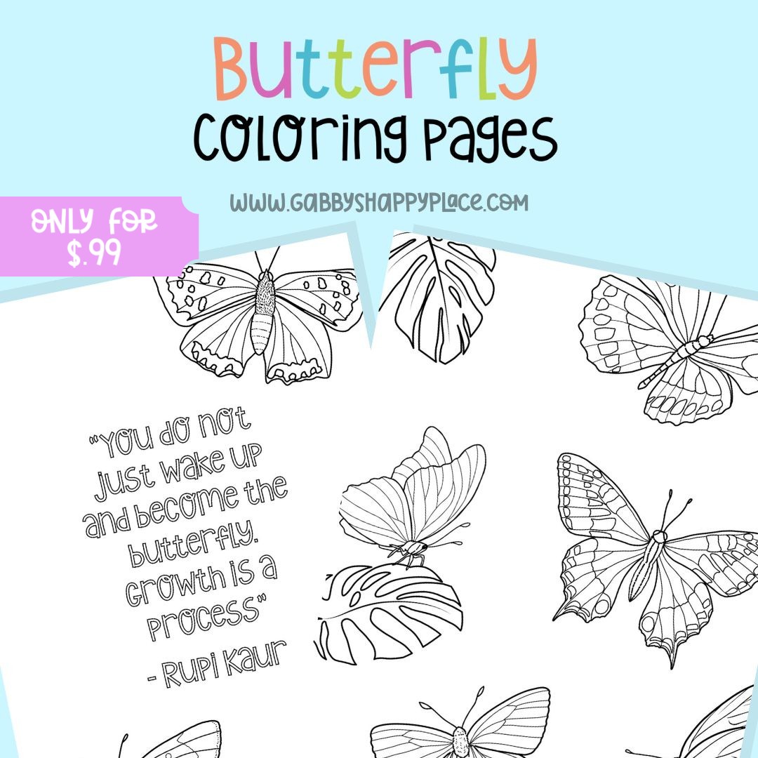 Butterfly Coloring Pages