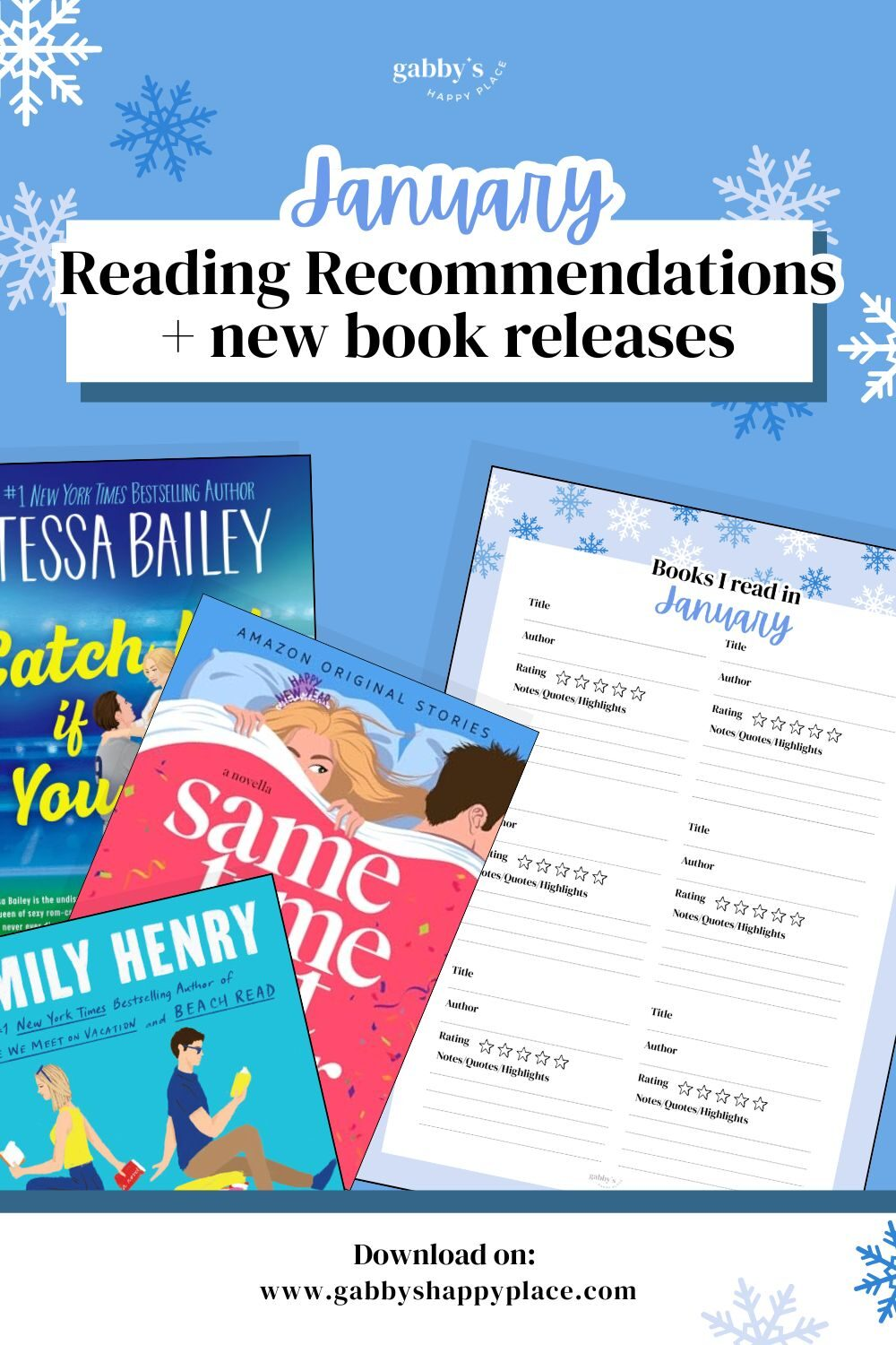 January Reading Recommendations + January 2026 Book Releases