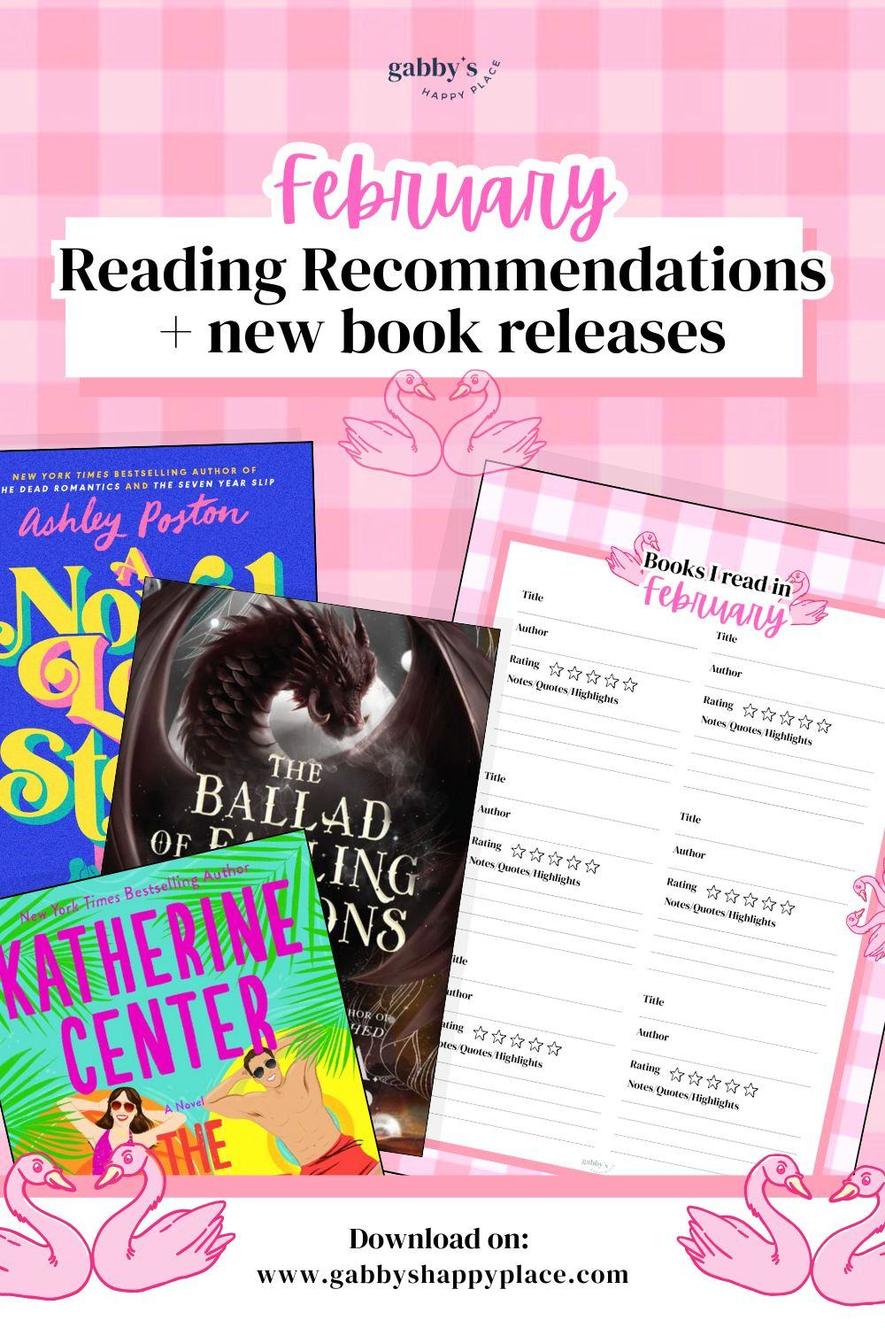 February Reading Recommendations + February 2026 Book Releases
